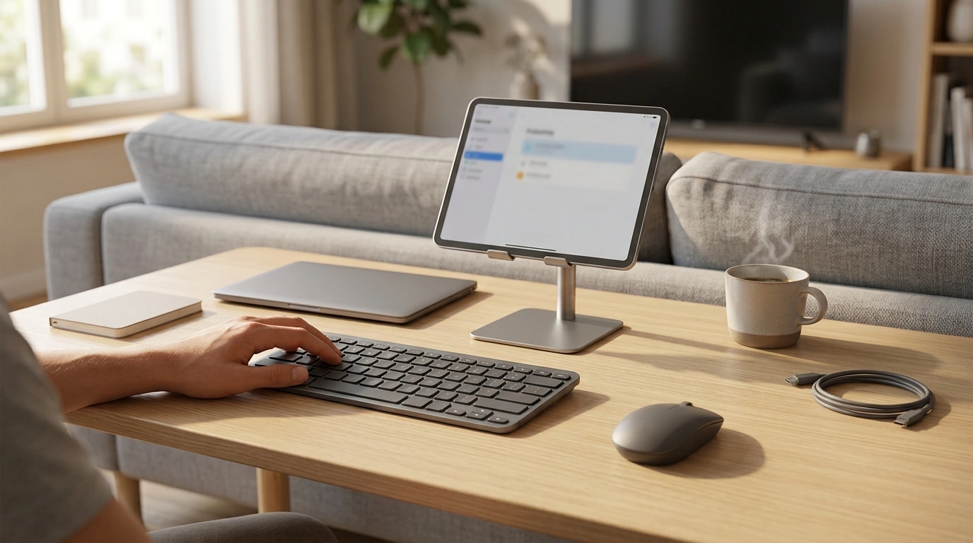 Bluetooth Keyboard & Mouse Combo for iPad, Mac & TV